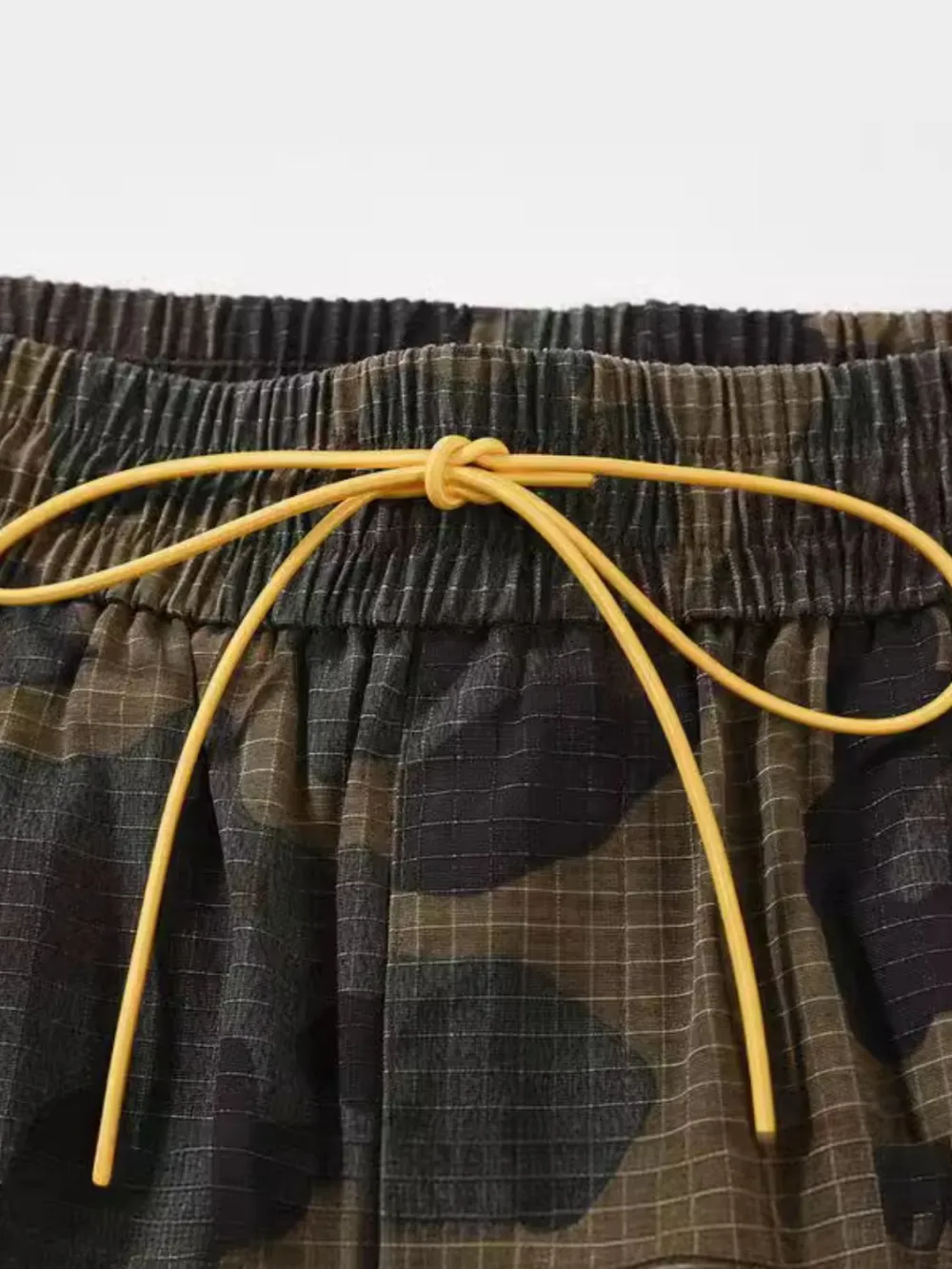Men's Linen Blend Utility Cargo Shorts for Adventure Outfits for Travel and Leisure