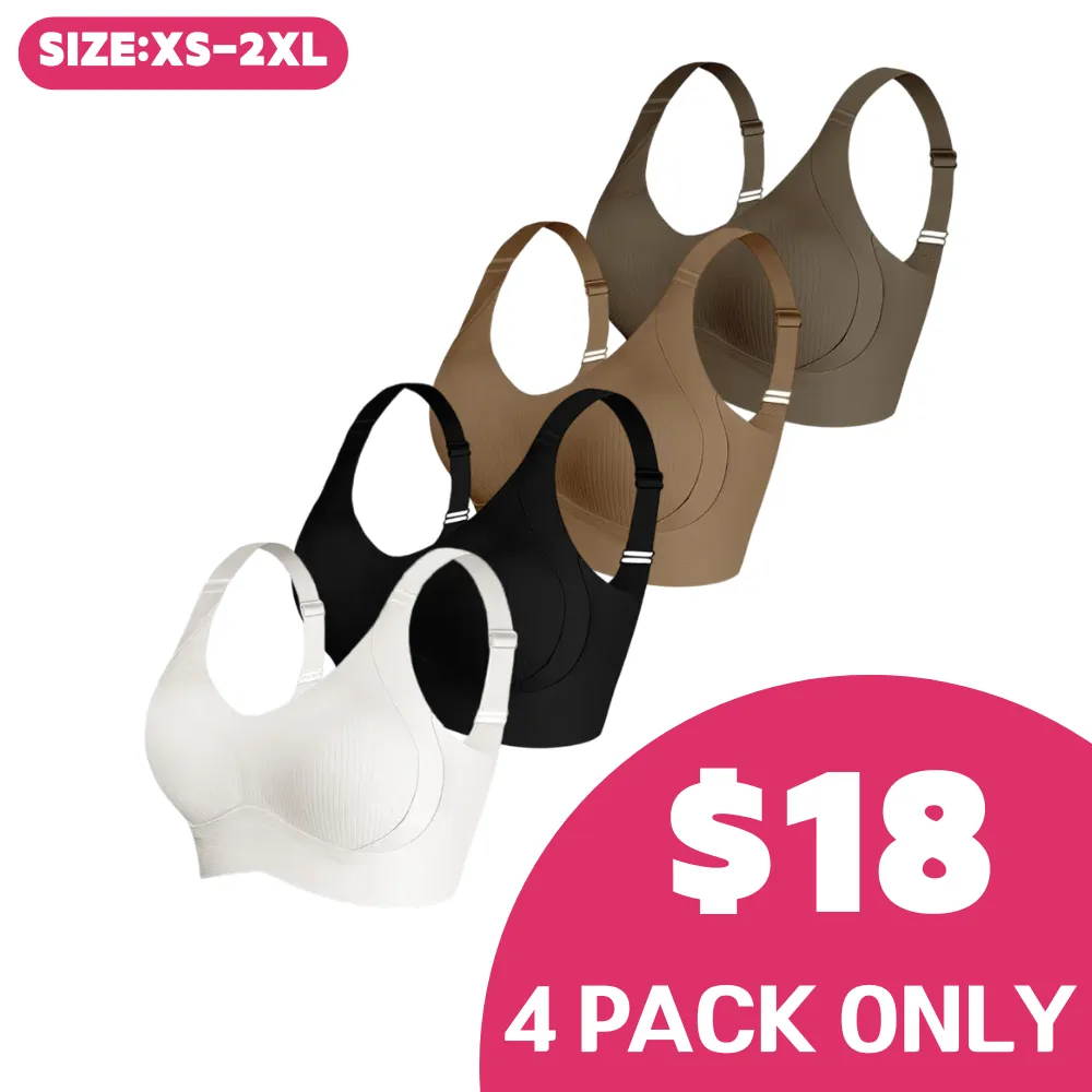 Women’s Wireless Push-Up Bra – Soft & Breathable Comfort