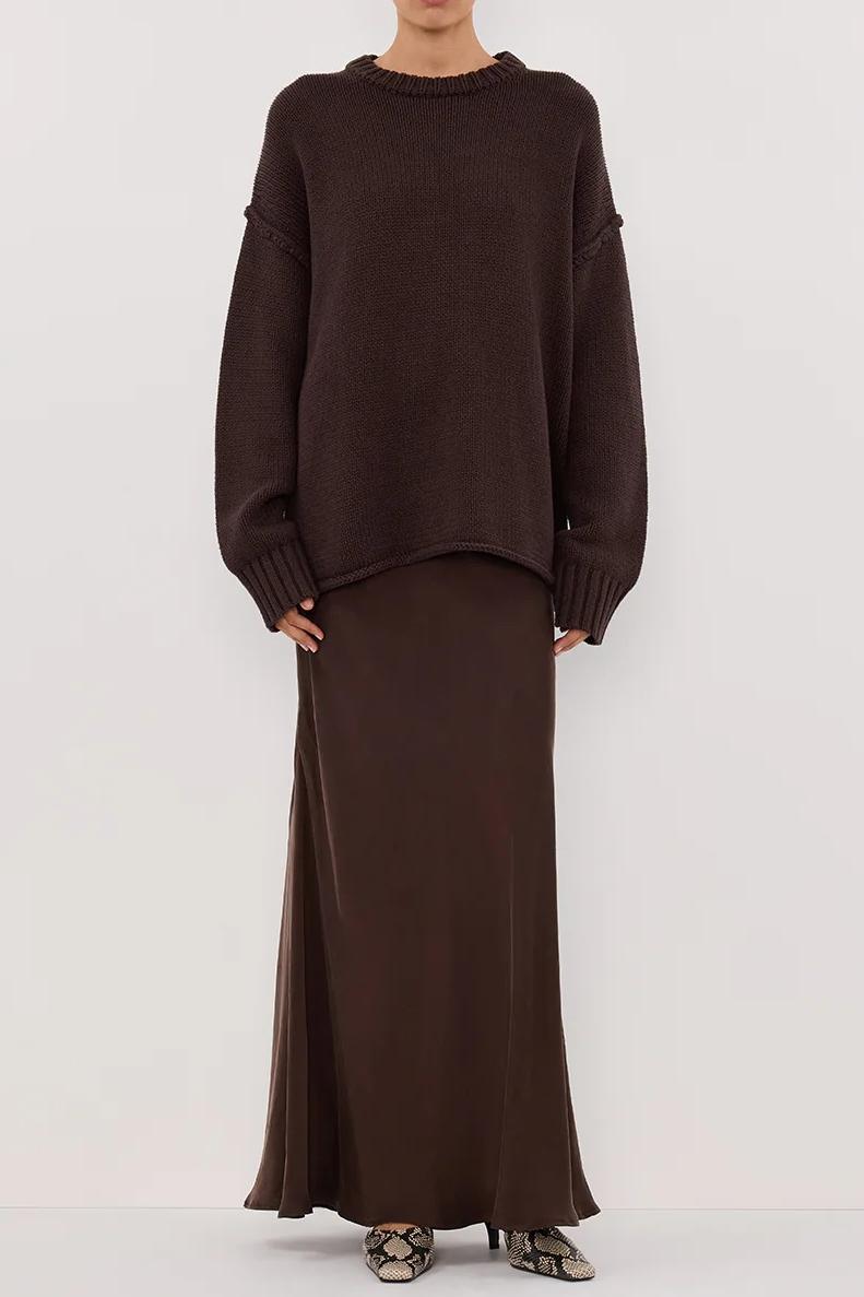 LONGLINE KNIT JUMPER