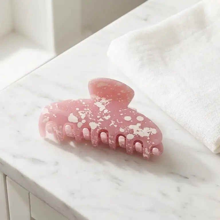 Paint Splash Hair Claw Clip