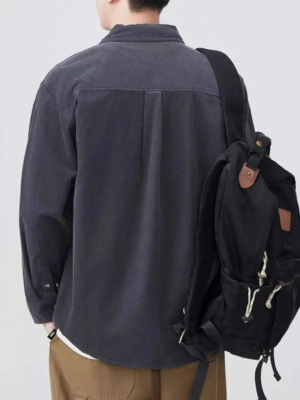 Modern Button Up Long Sleeve Shirt