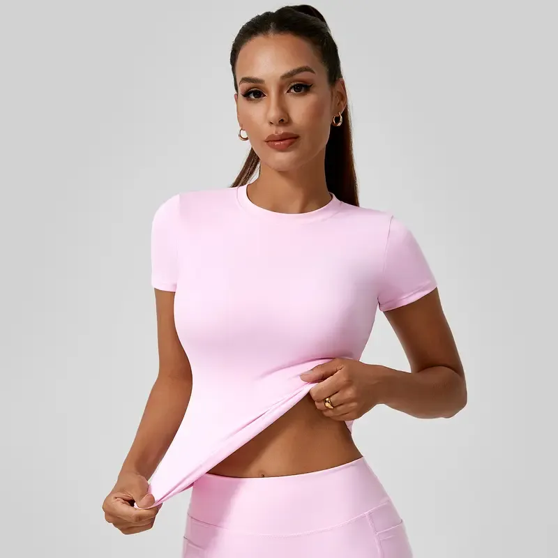 Women's Athletic Wear Sporty Style Clothes gym shirts workout tops