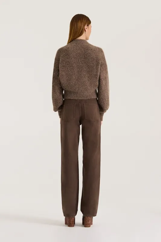 Oat Oversized Textured Knit Sweater