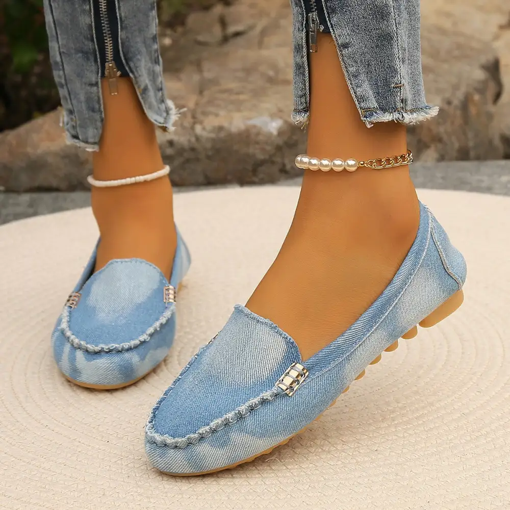 Flats Round Toe Loafers
