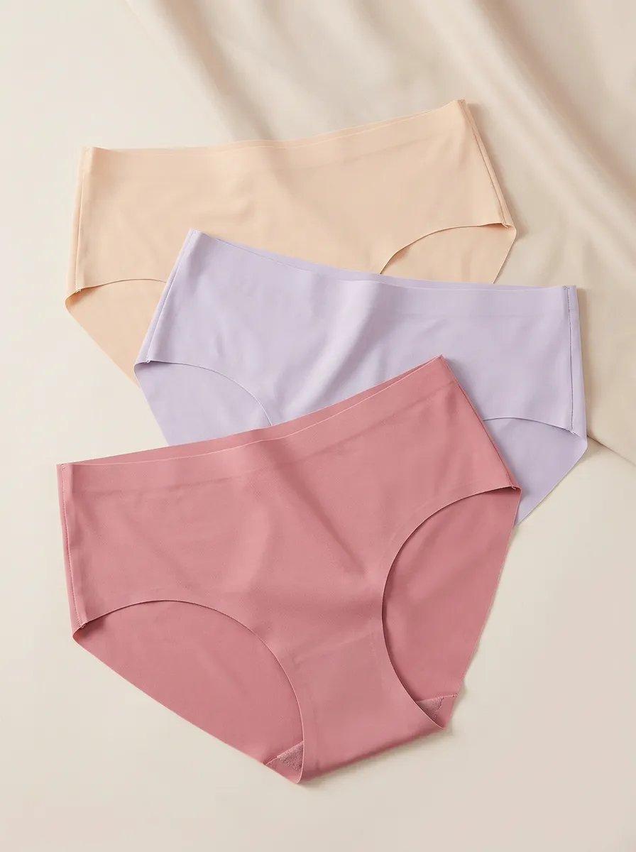 Women's Streamlined Seamless Three-Pack Panties