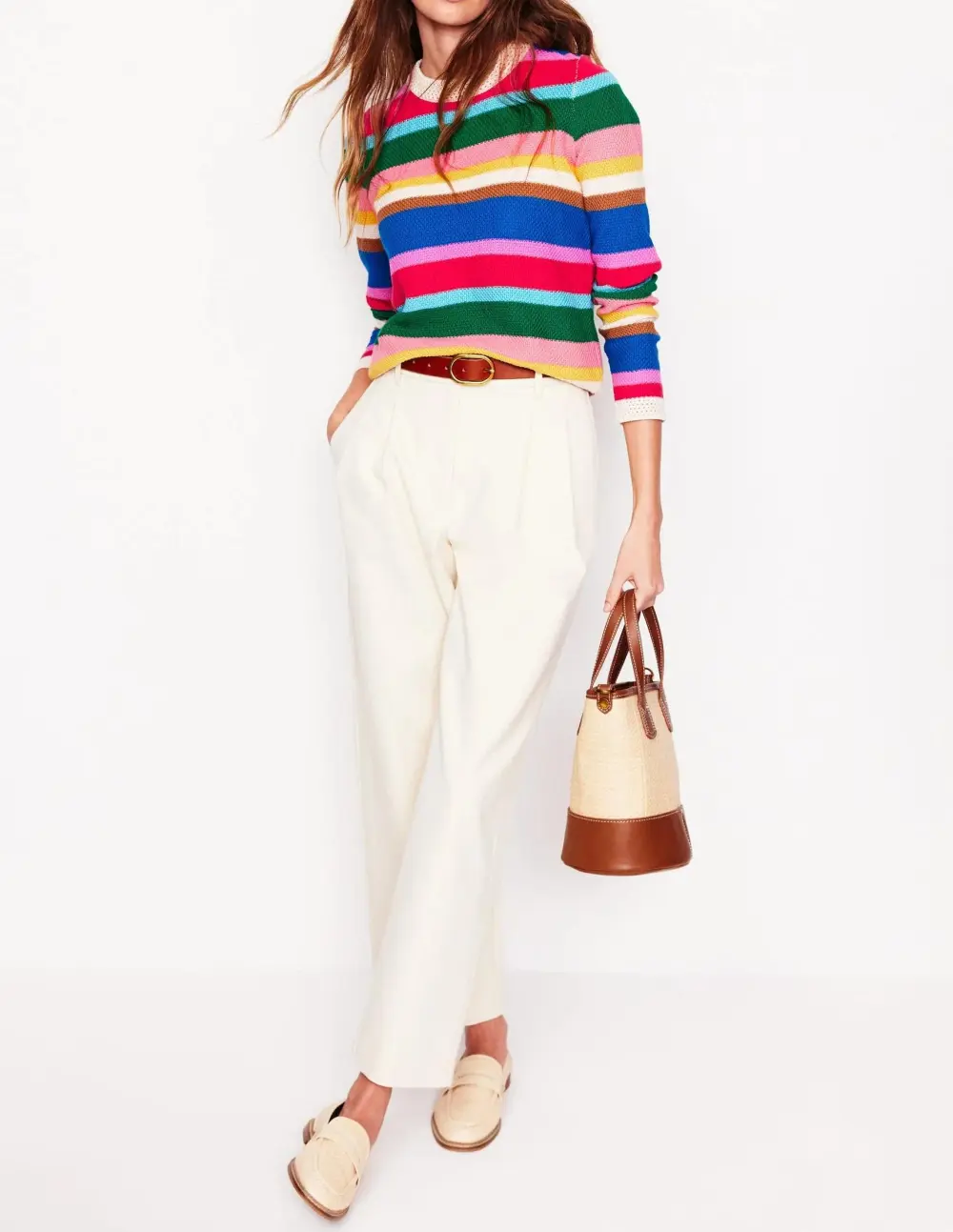 Callie Crochet Trim Sweater