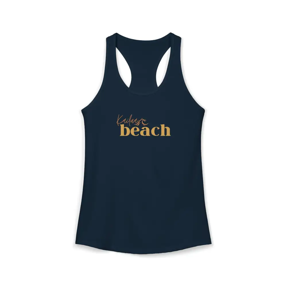 Coastal Beach Racerback Tank