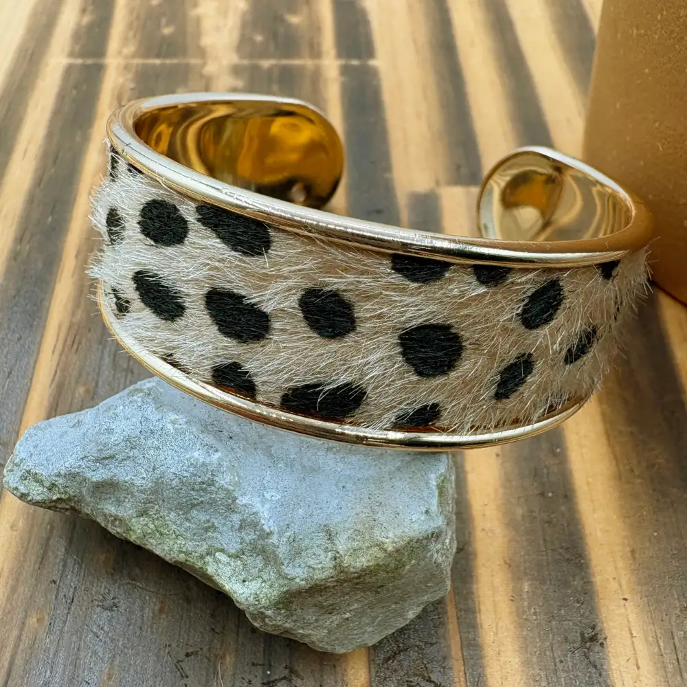 Leopard Pattern Bangle Bracelet