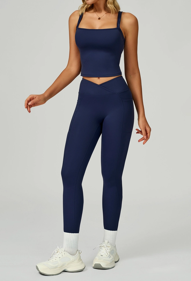 Wide Strap Activewear Set