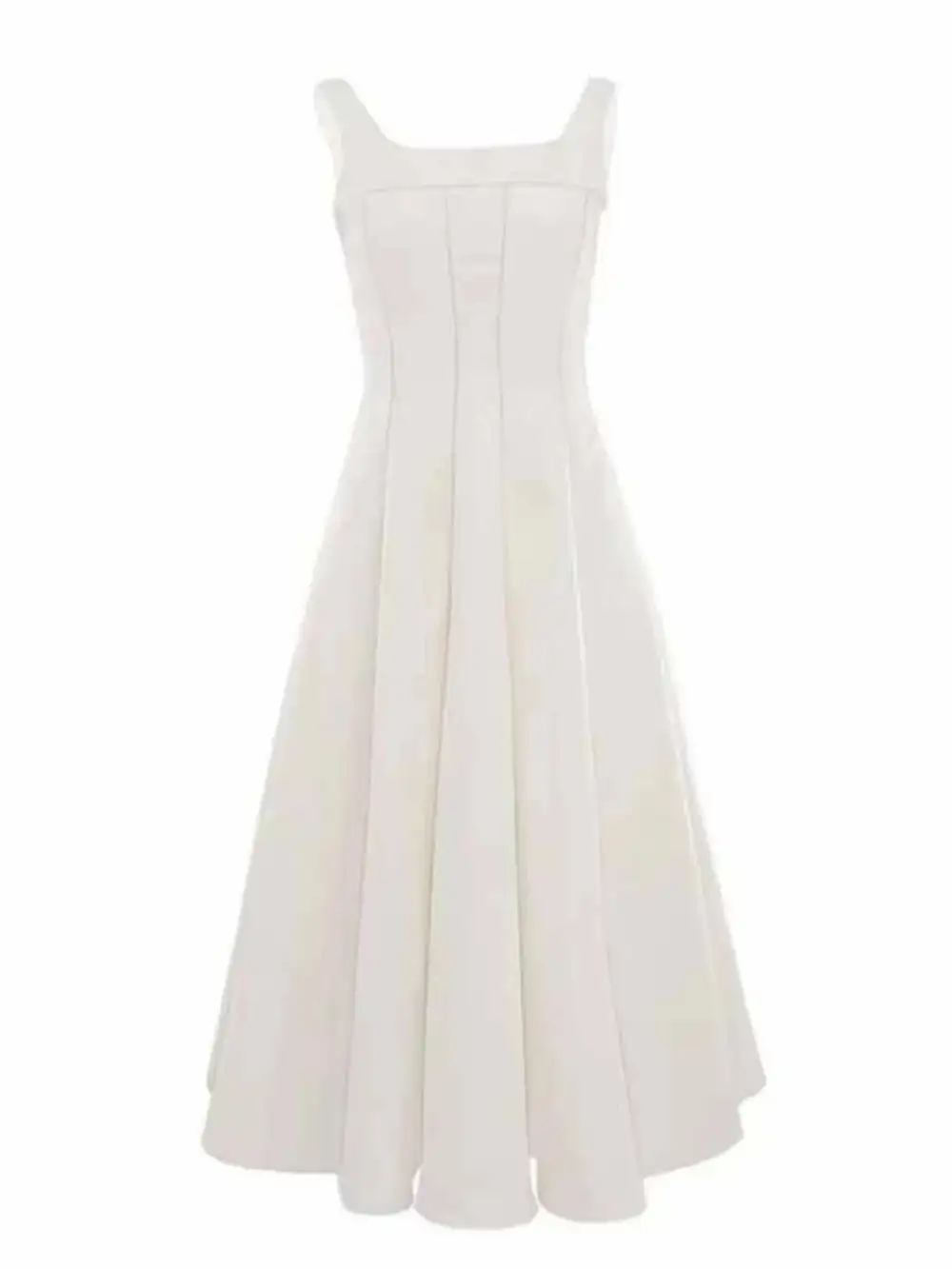 Easy Fit Sleeveless Midi Dress