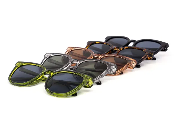 12-Pack Minimalist Dark Lens Assorted Sunglasses