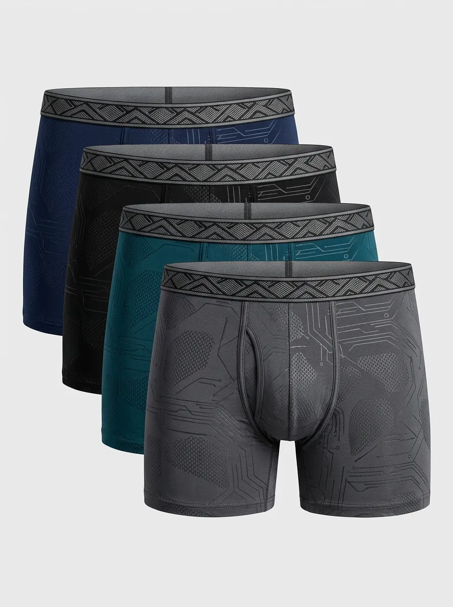 Everyday Smooth Fit Four Pack Briefs