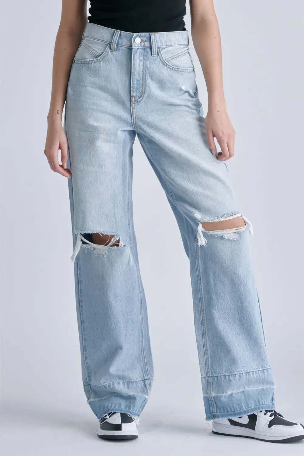 High Rise Wide Leg Pants