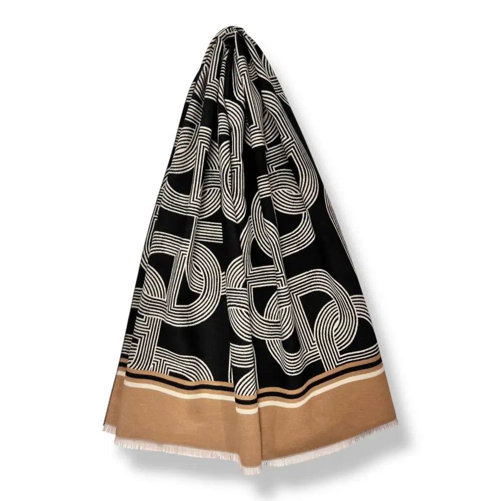 Chain Link Cashmere Blend Scarf