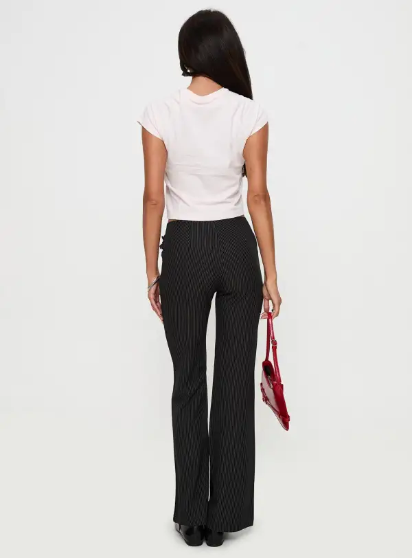 Sympathiser Pinstripe Flared Pants