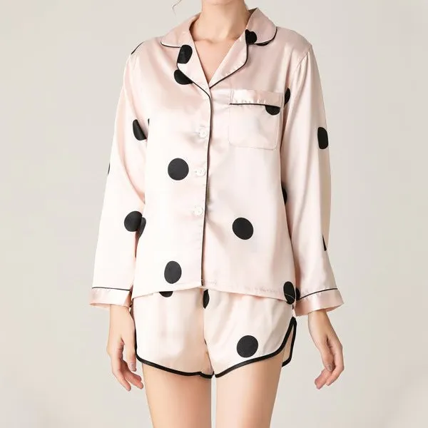 Large Polka Dots Pajama Set