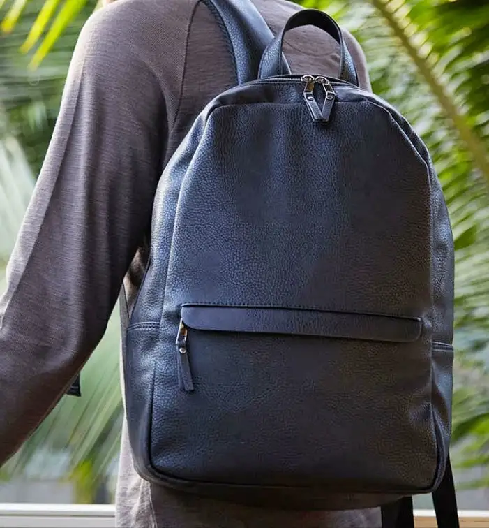 Leather Everyday Casual Backpack