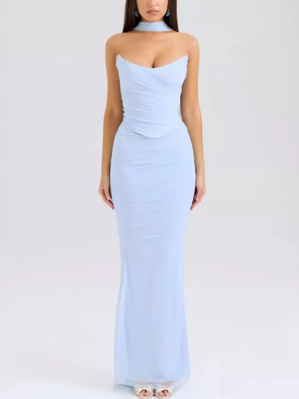 Tube Top and Maxi Skirt Set