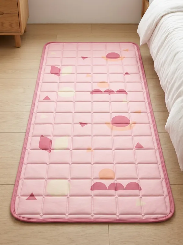 Portable Geometric Abstract Pattern Pattern Cooling Mat