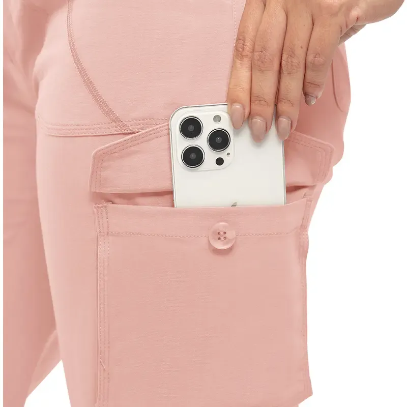 Women's Cargo Pants Plus Size Outdoor Lightweight Capris Casual Trip Loose Shorts