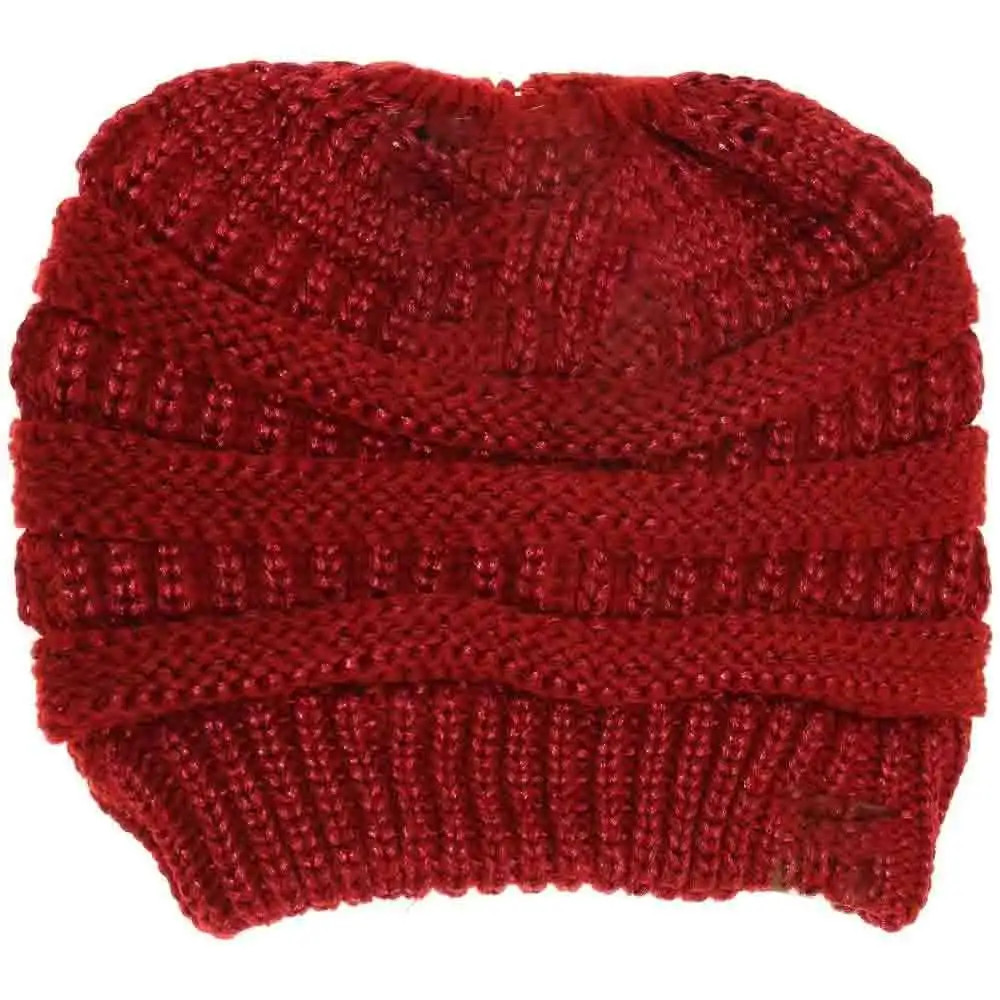 Metallic Tail Beanie