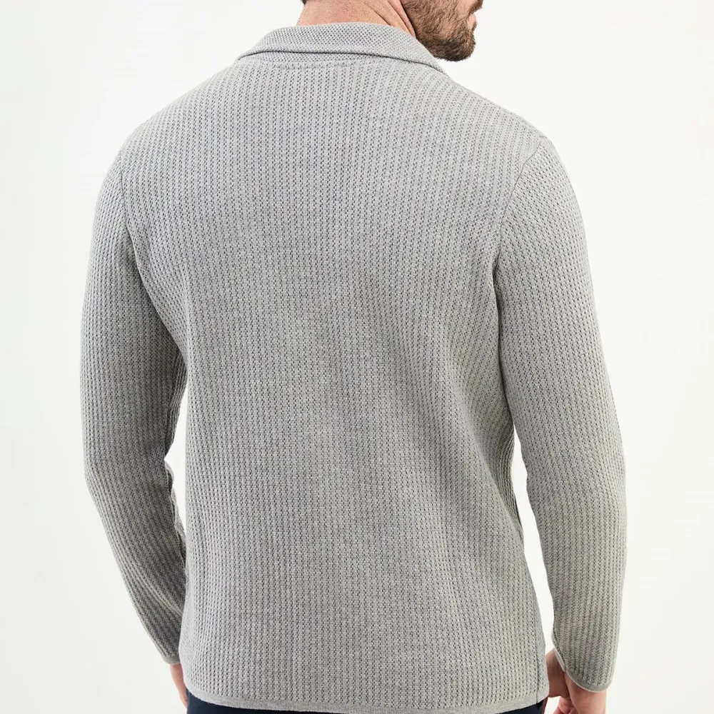 Classic Long Sleeve Knit Cardigan