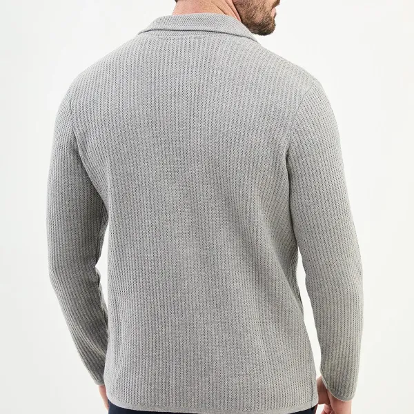 Classic Long Sleeve Knit Cardigan
