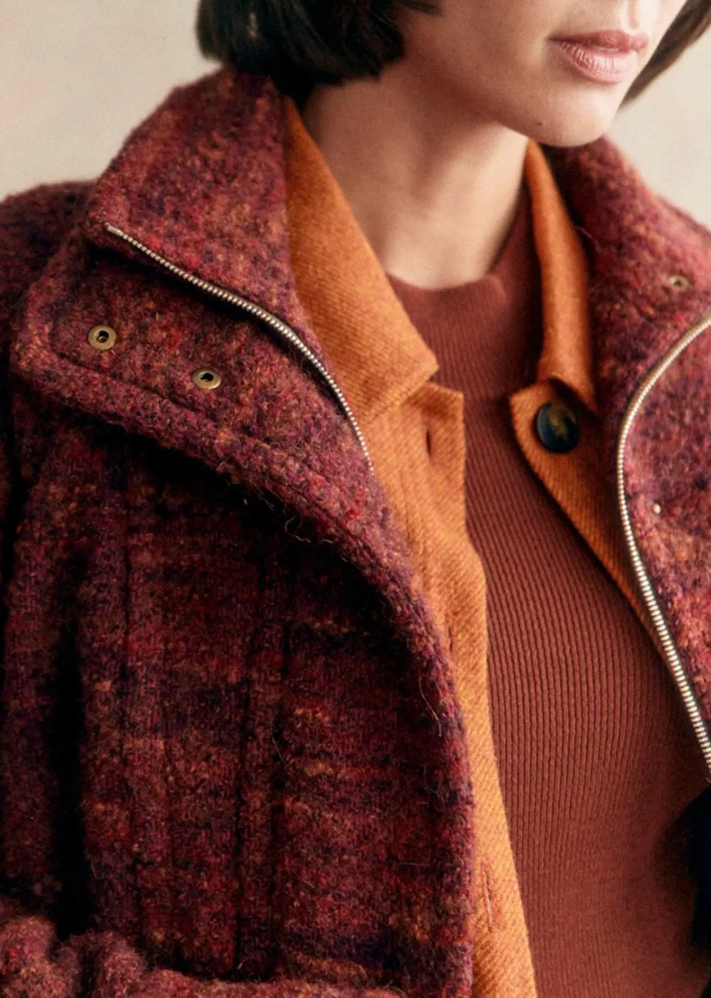 Long-Sleeve Coat