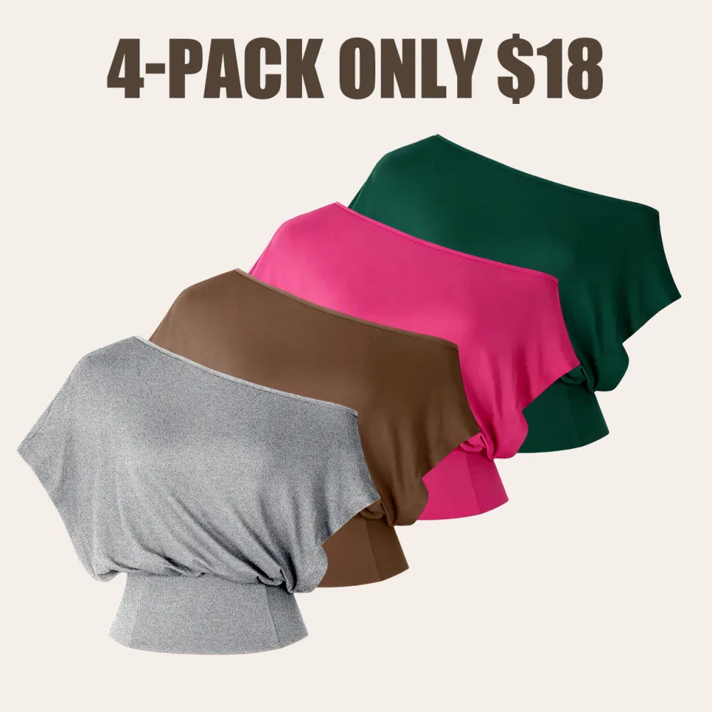 Women's Off-Shoulder Cropped Top