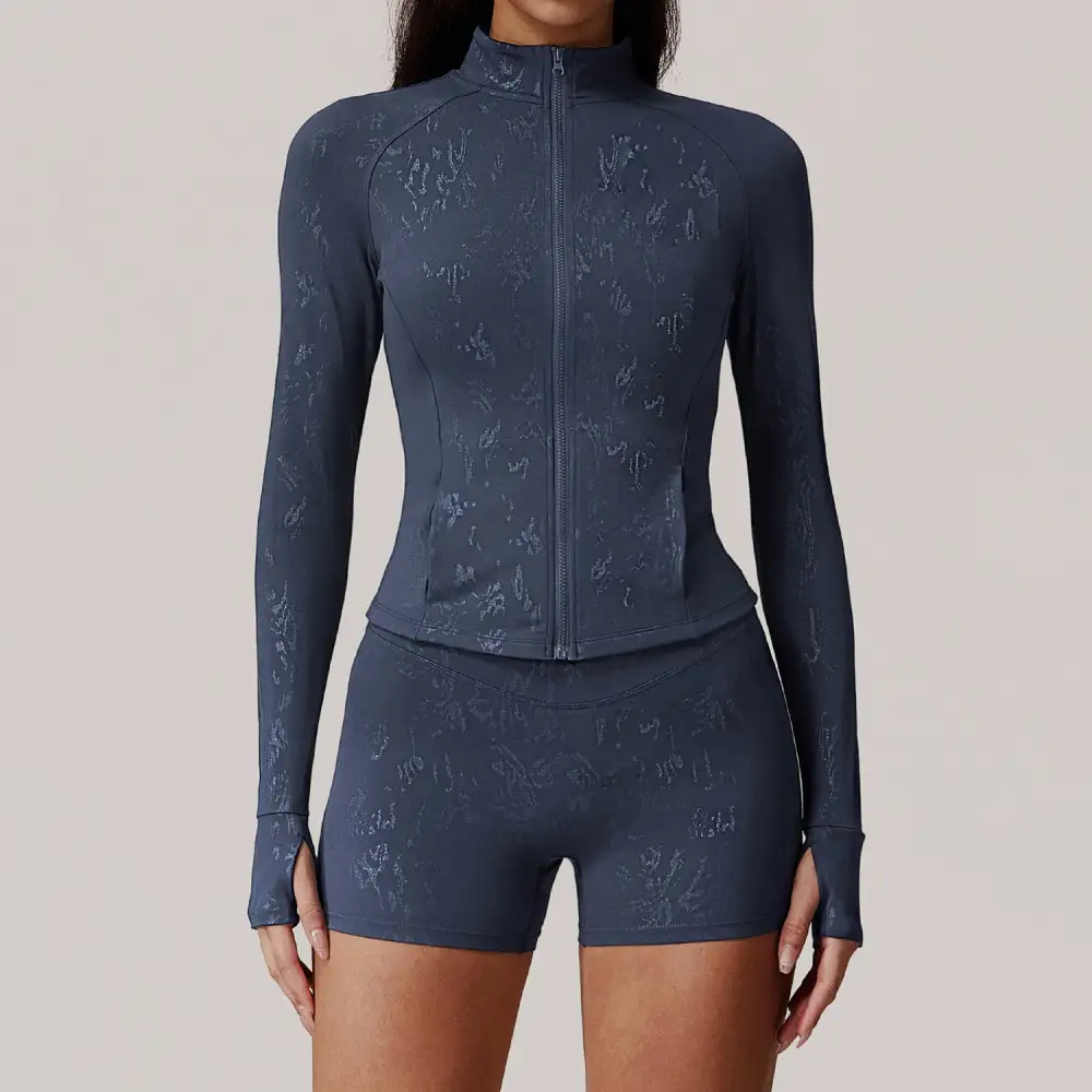 Long-Sleeve Yoga Activewear Active Set
