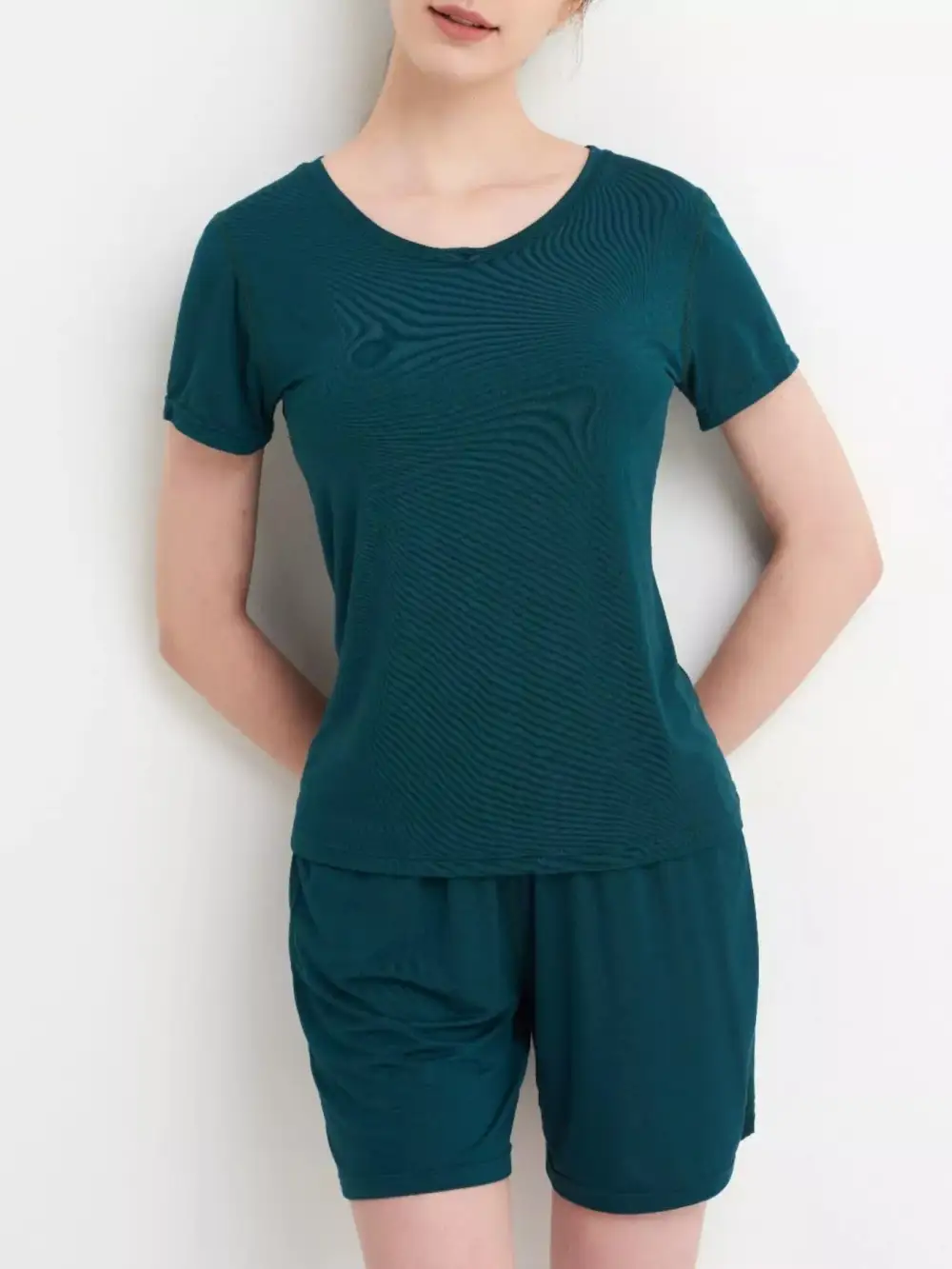 Comfortable Everyday Pajama Set Comes With Built-In Breast Pads