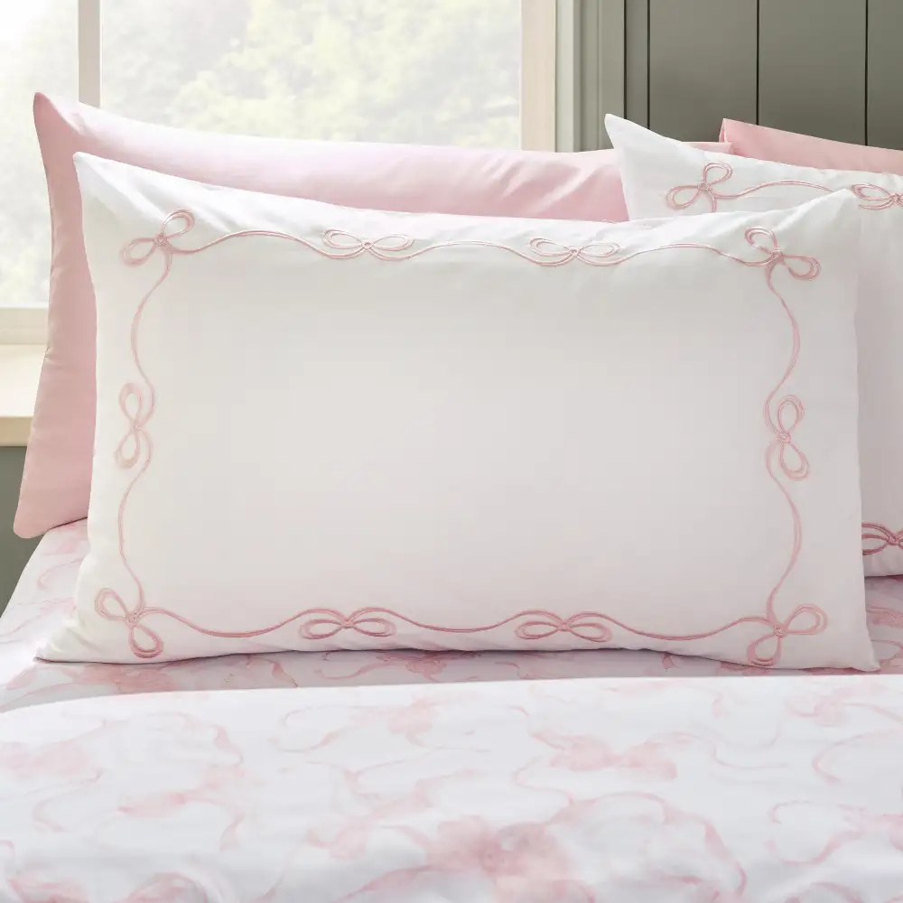 Modern Bedroom Embroidered Printed Cotton Duvet Cover Set
