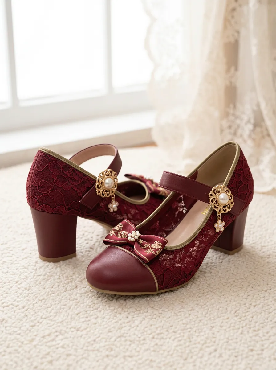 Heritage Lace Women's Bavarian Occasion Heels