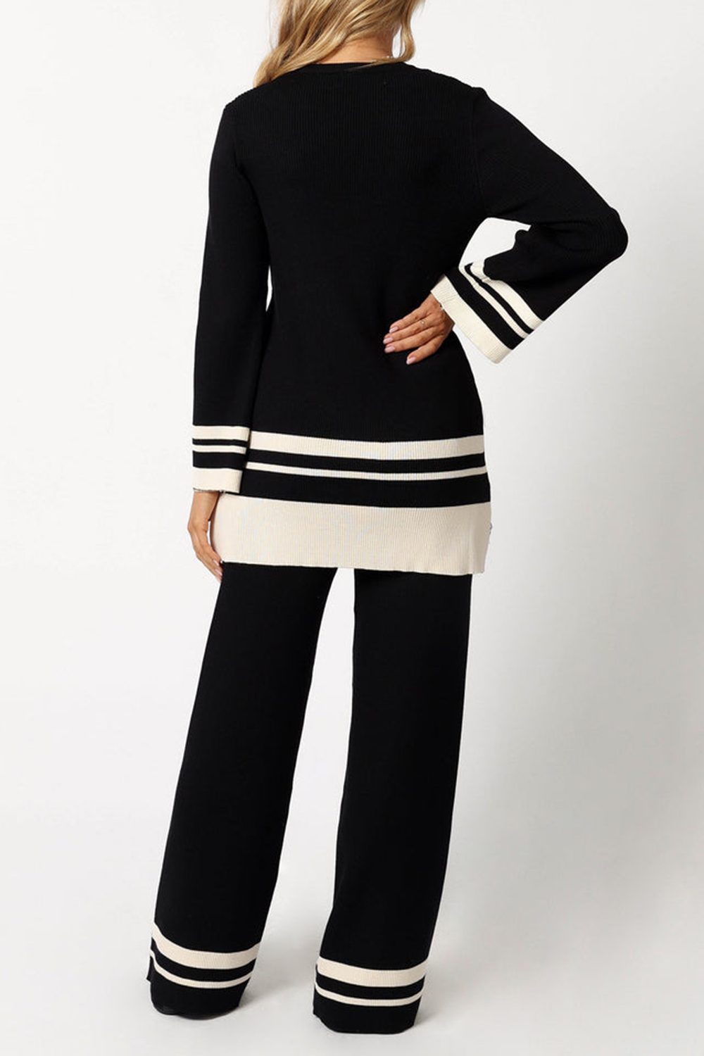 BLACK OFF WHITE PANTS