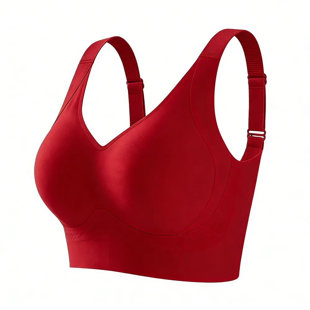 Plus Size Back Fat Smoothing Jelly Bra