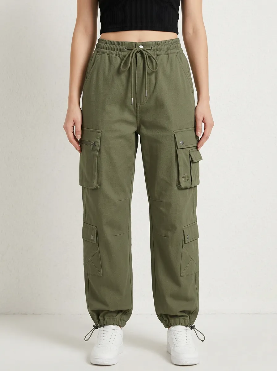 Functional Multi Pocket Style Women's Multi Pocket Cargo Pants