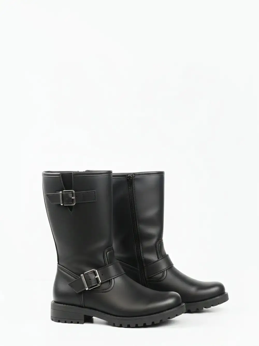 Women's Contemporary Casual Water Resistant Vegan Leather Everyday Boots