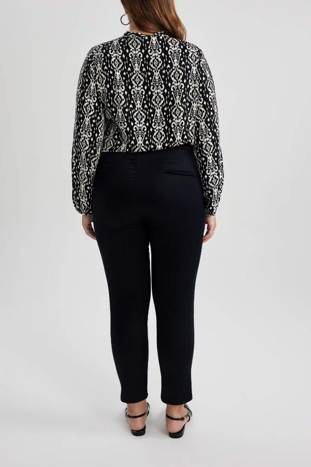 Elastic-Waist Solid Training Pants