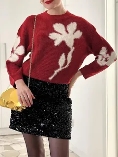 Wool Blend Women Sweater