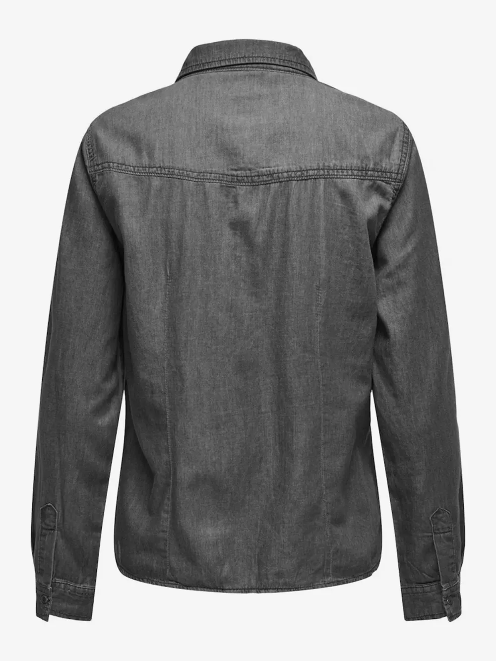 Breast Pocket Casual Style Blouse