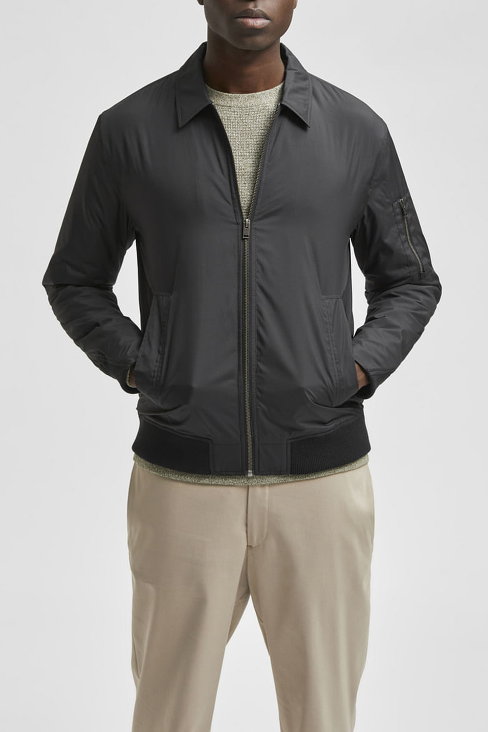 Blue Light Padded Jacket