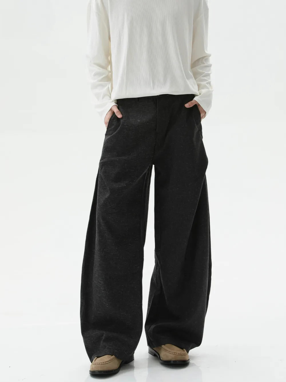 Breathable Curved-Leg Cargo Pants