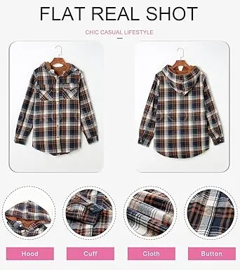 Warm Plaid Pocket Coat for Everyday Style