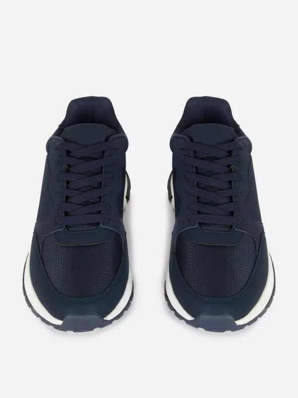 Casual Sports Lace Mesh Surface Lace-Up Sports Shoes