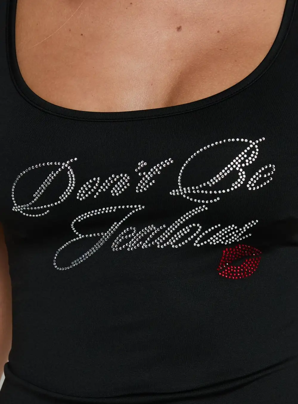Scoop Neck Graphic Tank Top