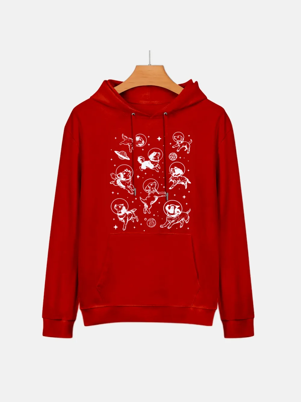 Cute Dogs Pattern Hoodie