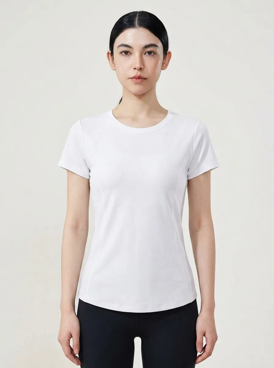 Women's Tailored Side-Panel Training T-Shirt