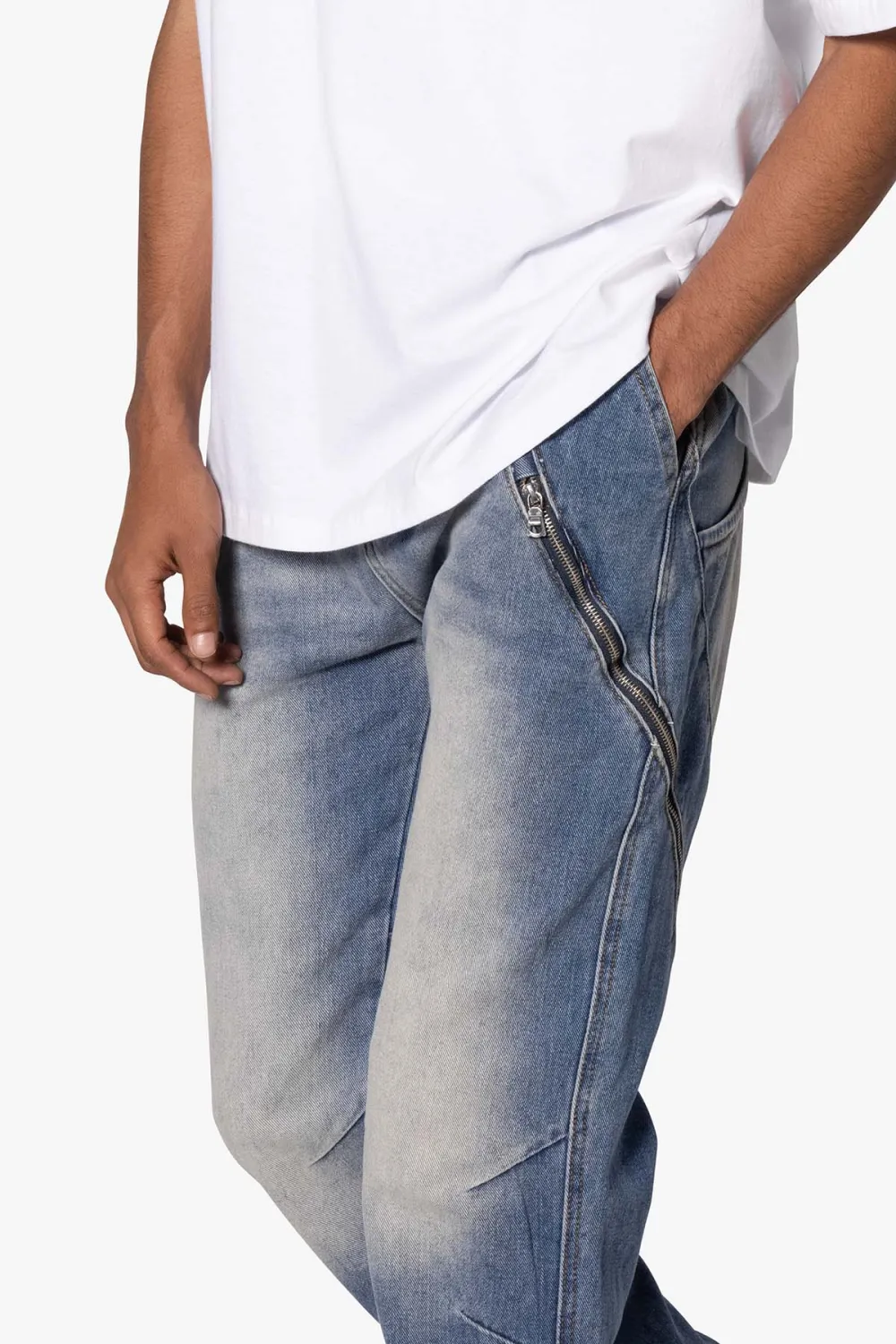 Baggy Zipper Jeans