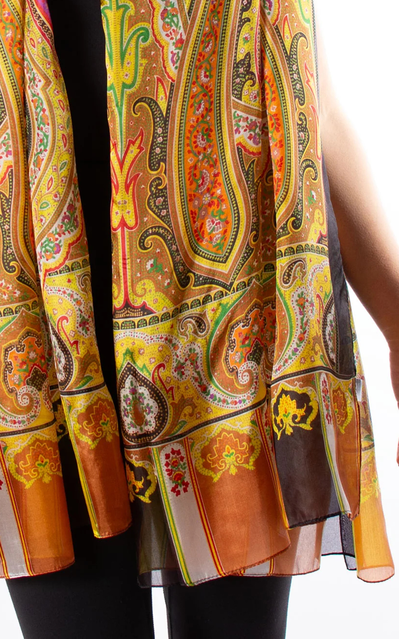 Fashion Oil Painting Color Jacquard Women's Scarf