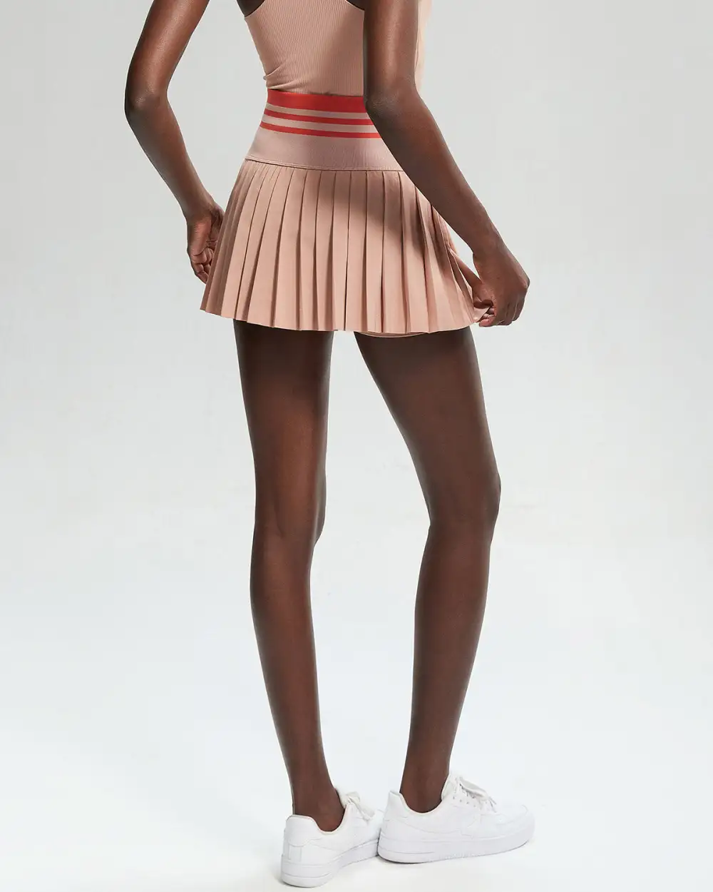 Clean Pleated Everyday Skirt
